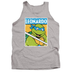 Teenage Mutant Ninja Turtles Tmnt Leo Men's 18/1 Cotton Tank Top