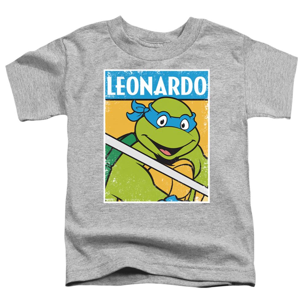Teenage Mutant Ninja Turtles Tmnt Leo Toddler 18/1 Cotton Short-Sleeve T-Shirt