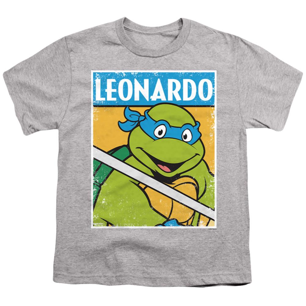 Teenage Mutant Ninja Turtles Tmnt Leo Youth 18/1 100% Cotton Short-Sleeve T-Shirt