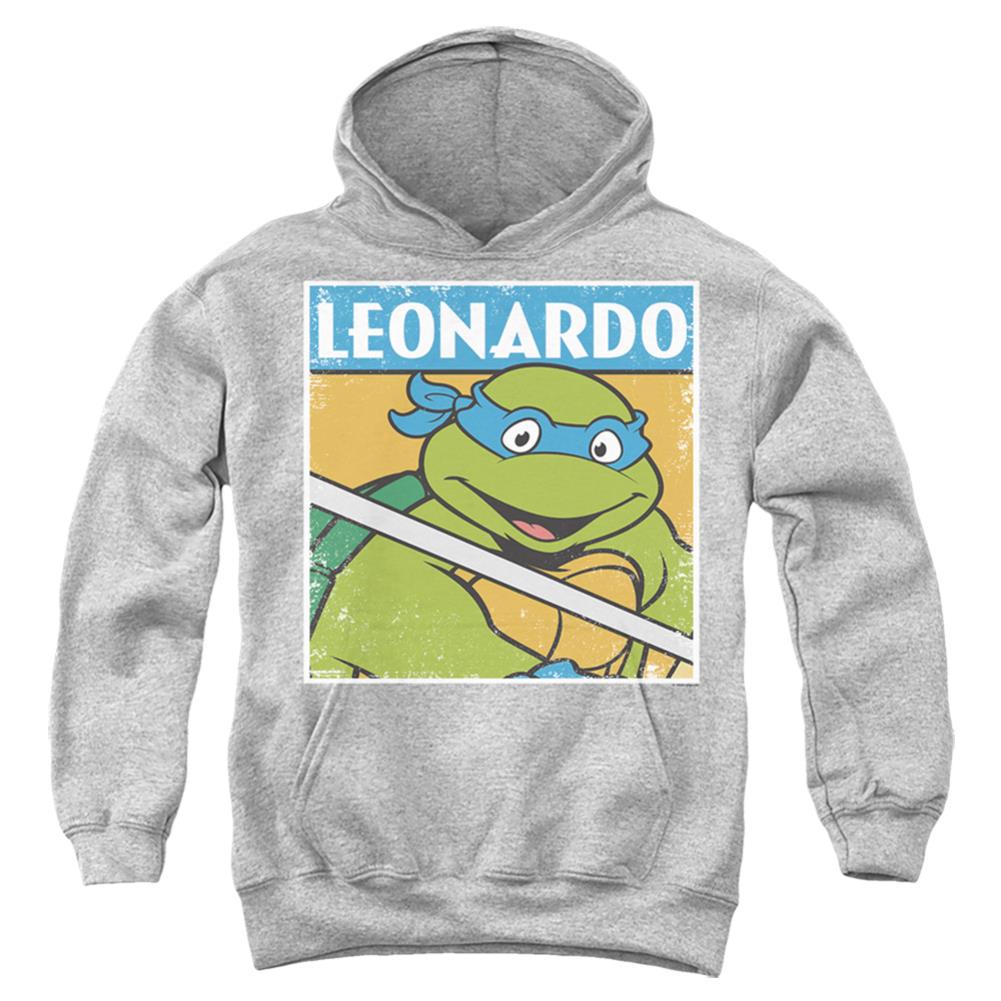 Teenage Mutant Ninja Turtles Tmnt Leo Youth Cotton Poly Pull-Over Hoodie