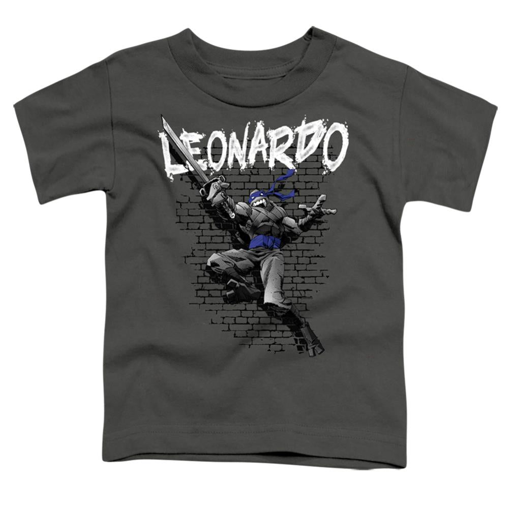 Teenage Mutant Ninja Turtles Tmnt Leonardo Toddler 18/1 Cotton Short-Sleeve T-Shirt