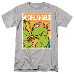 Teenage Mutant Ninja Turtles Tmnt Mikey Men's 18/1 Cotton Short-Sleeve T-Shirt