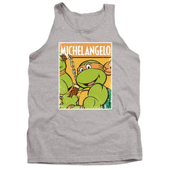 Teenage Mutant Ninja Turtles Tmnt Mikey Men's 18/1 Cotton Tank Top