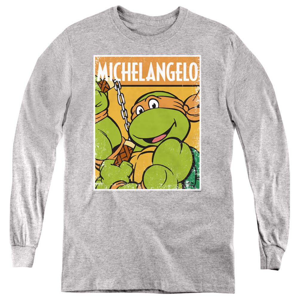 Teenage Mutant Ninja Turtles Tmnt Mikey Youth Long-Sleeve T-Shirt