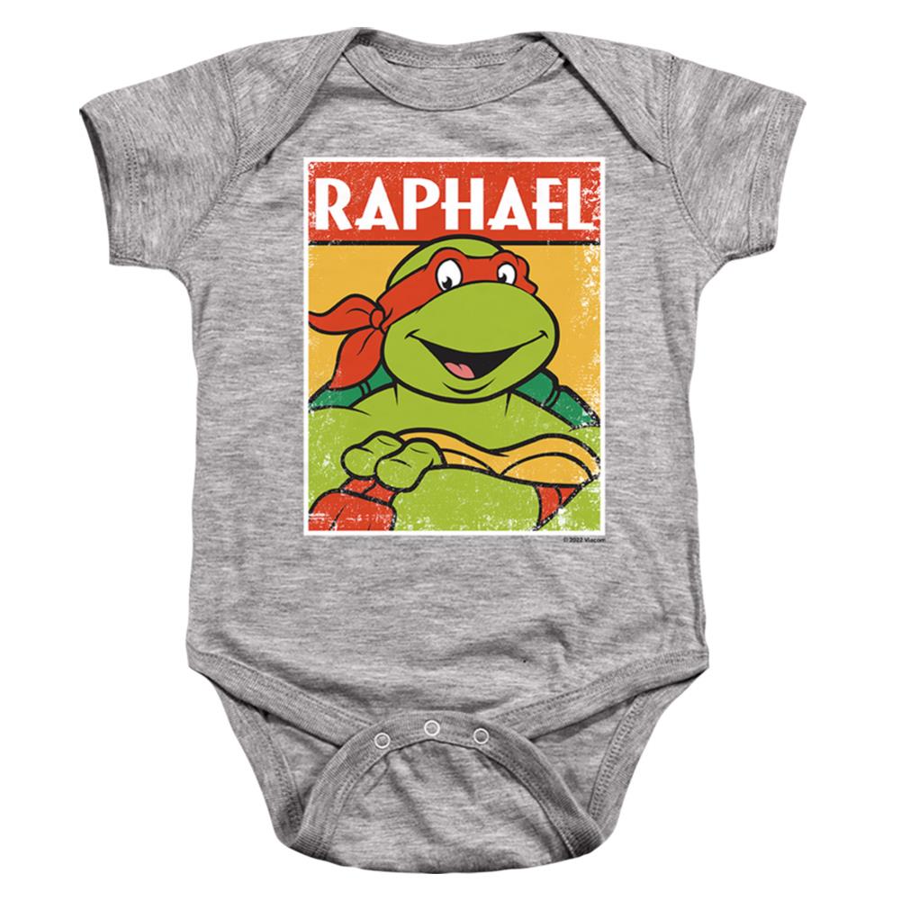Teenage Mutant Ninja Turtles Tmnt Raph Infant's Cotton SS Snapsuit