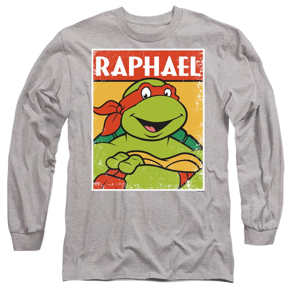 Teenage Mutant Ninja Turtles Tmnt Raph Men's 18/1 Cotton Long-Sleeve T-Shirt