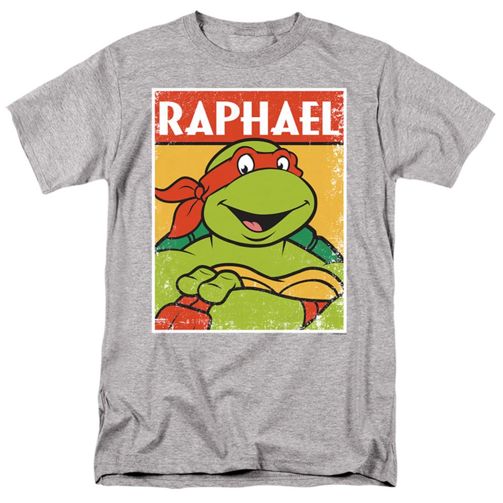 Teenage Mutant Ninja Turtles Tmnt Raph Men's 18/1 Cotton Short-Sleeve T-Shirt