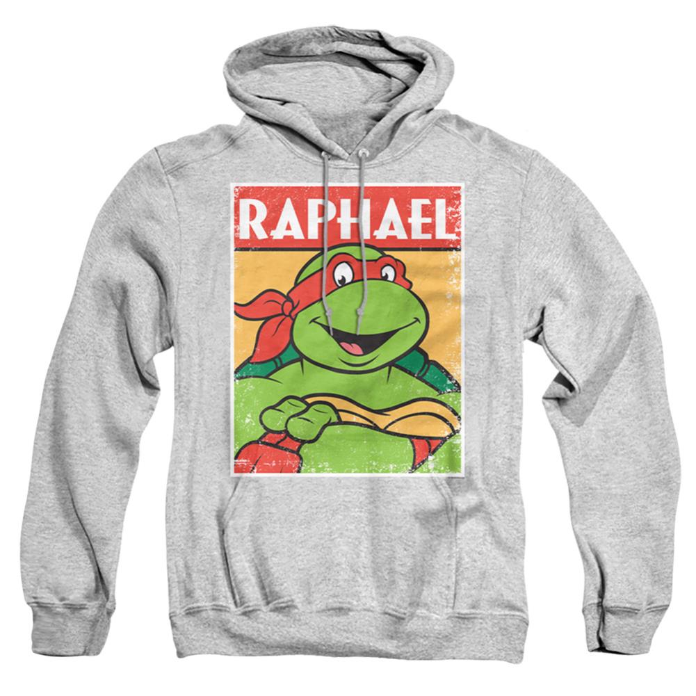 Teenage Mutant Ninja Turtles Tmnt Raph Men's Pull-Over 75 25 Poly Hoodie