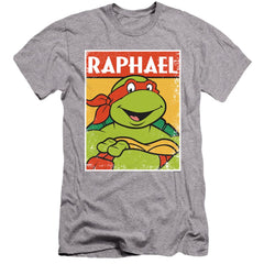 Teenage Mutant Ninja Turtles Tmnt Raph Men's Ultra-Soft 30/1 Cotton Slim Short-Sleeve T-Shirt