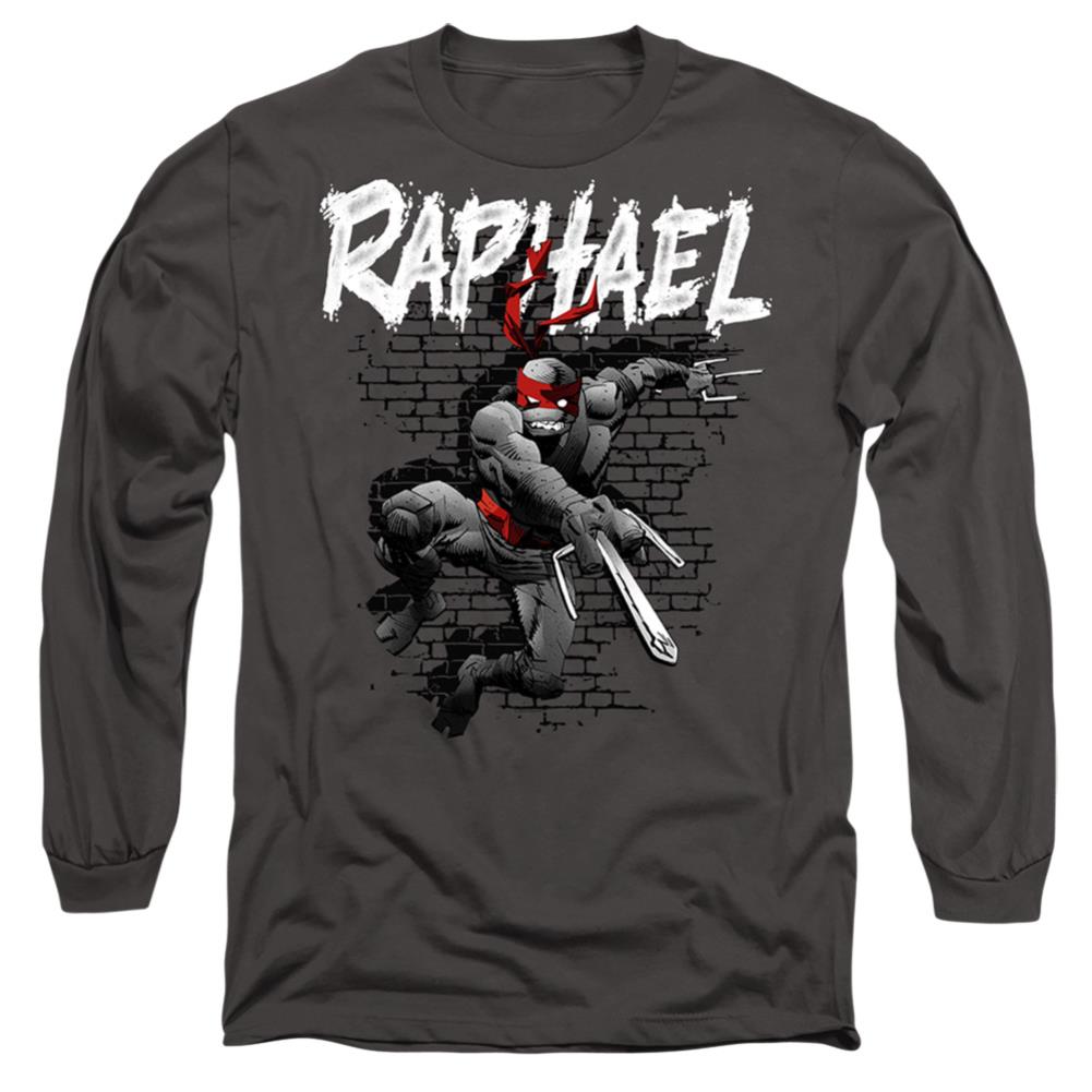 Teenage Mutant Ninja Turtles Tmnt Raphael Men's 18/1 Cotton Long-Sleeve T-Shirt