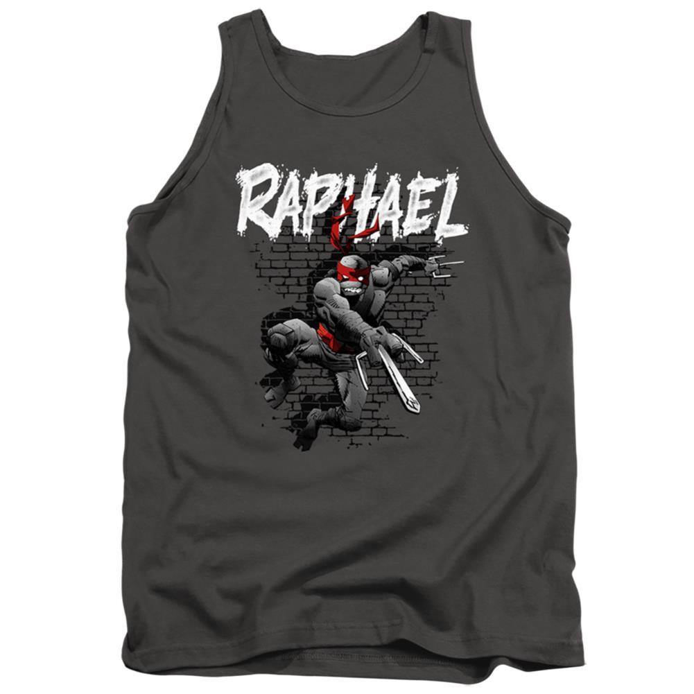 Teenage Mutant Ninja Turtles Tmnt Raphael Men's 18/1 Cotton Tank Top