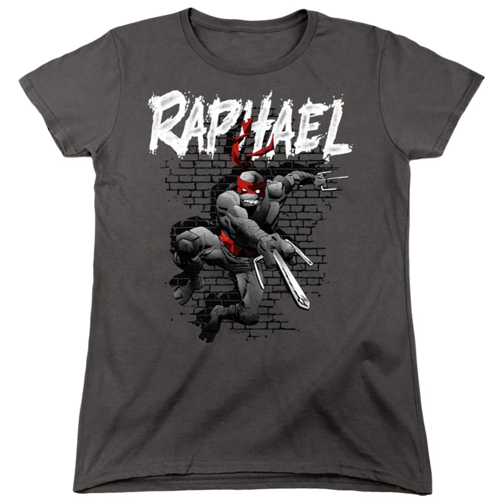 Teenage Mutant Ninja Turtles Tmnt Raphael Women's 18/1 Cotton Short-Sleeve T-Shirt