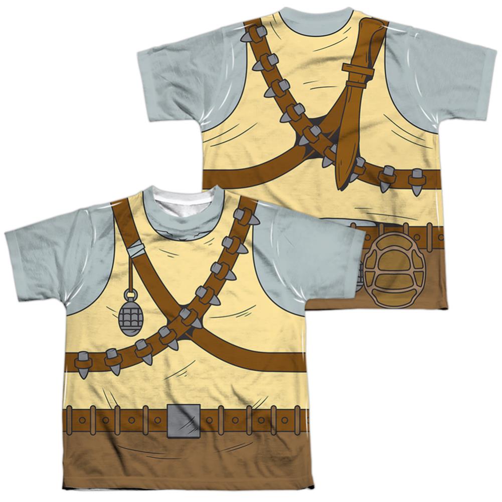 Teenage Mutant Ninja Turtles Tmnt Rocksteady Costume Youth Regular Fit Poly Short-Sleeve T-Shirt