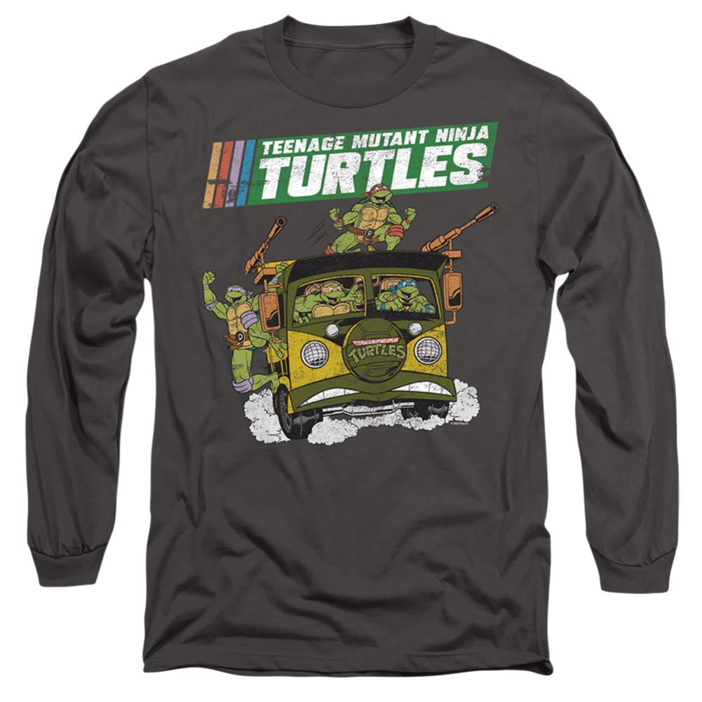Teenage Mutant Ninja Turtles Tmnt Van Men's 18/1 Cotton Long-Sleeve T-Shirt