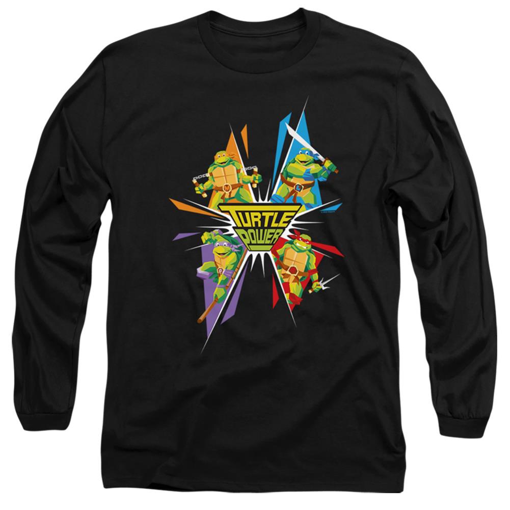 Teenage Mutant Ninja Turtles Turtle Power Men's 18/1 Cotton Long-Sleeve T-Shirt
