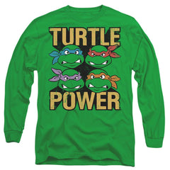 Teenage Mutant Ninja Turtles Turtle Power Men's 18/1 Cotton Long-Sleeve T-Shirt