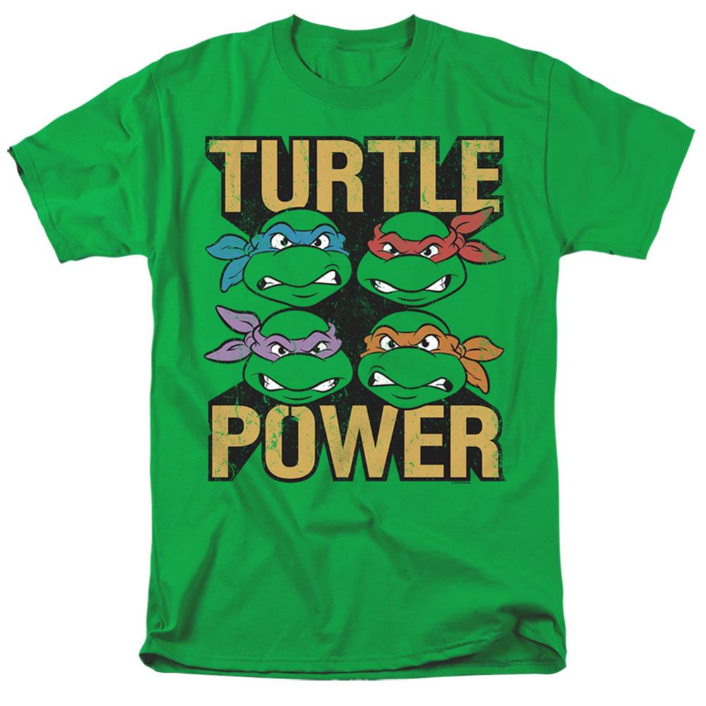 Teenage Mutant Ninja Turtles Turtle Power Men's 18/1 Cotton Short-Sleeve T-Shirt