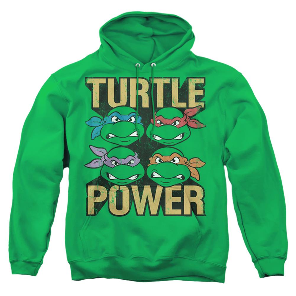 Teenage Mutant Ninja Turtles Turtle Power Men's Pull-Over 75 25 Poly Hoodie