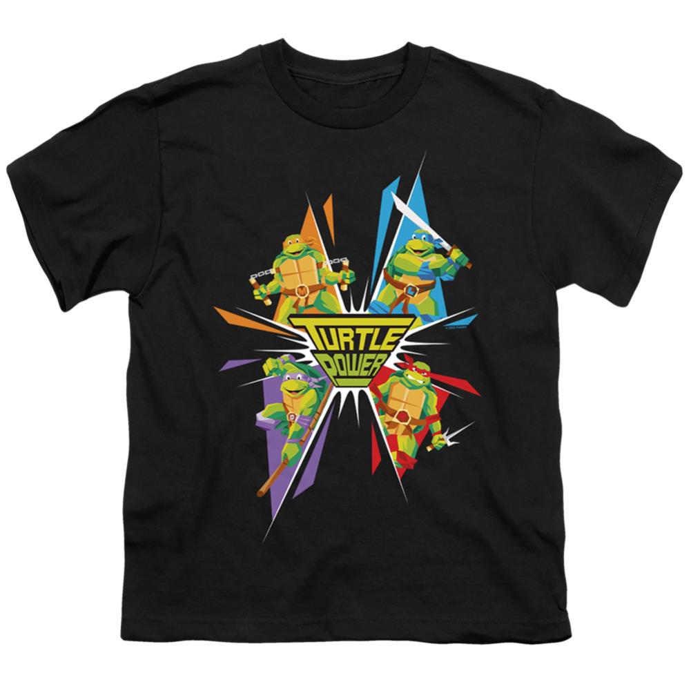 Teenage Mutant Ninja Turtles Turtle Power Youth 18/1 100% Cotton Short-Sleeve T-Shirt