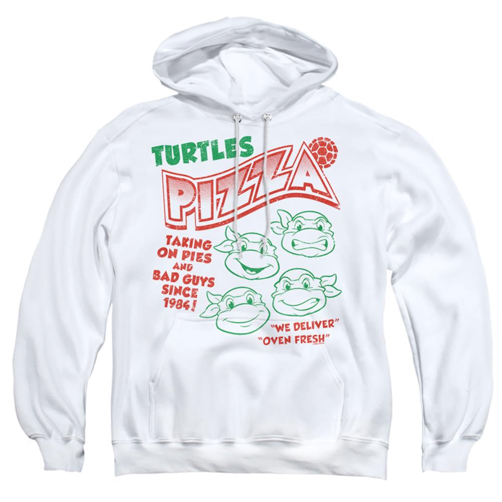 Teenage Mutant Ninja Turtles Turtles Pizza Men's Pull-Over 75 25 Poly Hoodie