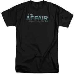 The Affair Ocean Logo Men's 18/1 Tall Cotton Short-Sleeve T-Shirt