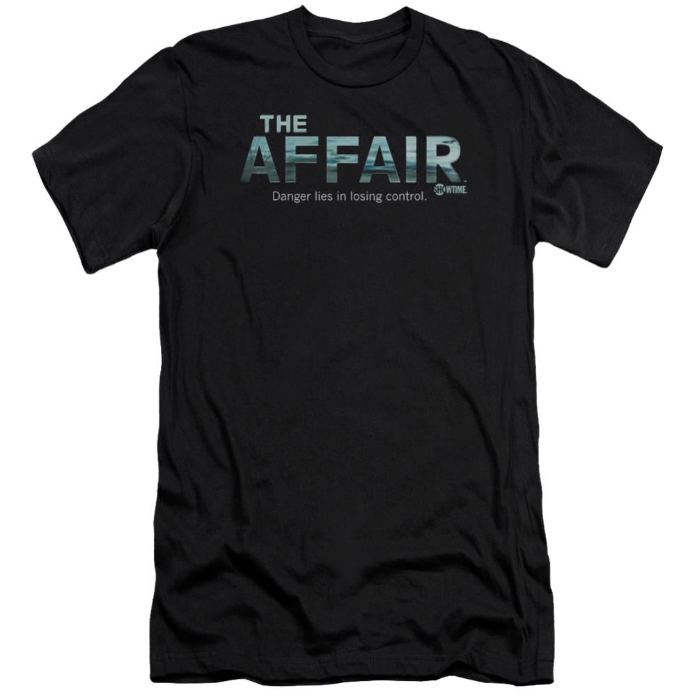 The Affair Ocean Logo Men's Ultra-Soft 30/1 Cotton Slim Short-Sleeve T-Shirt