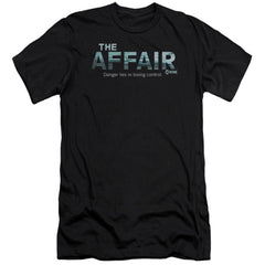 The Affair Ocean Logo Men's Ultra-Soft 30/1 Cotton Slim Short-Sleeve T-Shirt