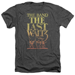 The Band The Last Waltz Men's 30/1 Heather 60 40 Poly Short-Sleeve T-Shirt