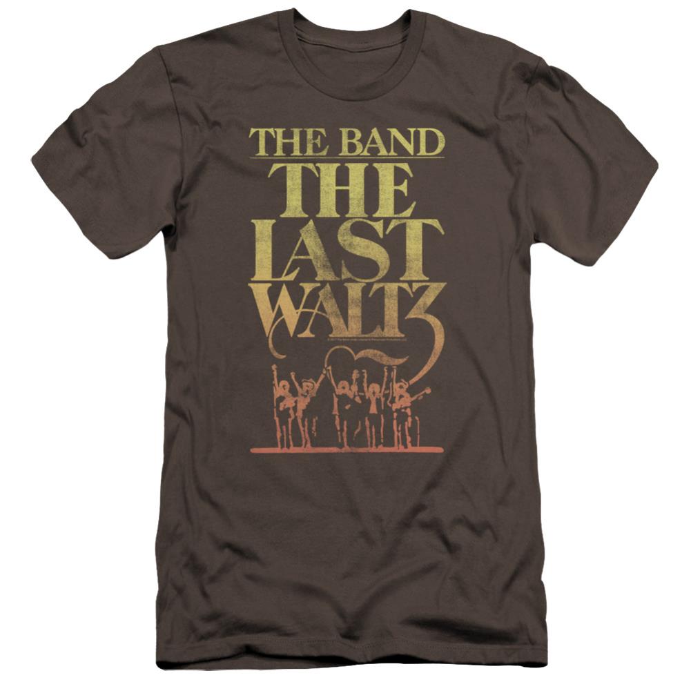The Band The Last Waltz Men's Ultra-Soft 30/1 Cotton Slim Short-Sleeve T-Shirt