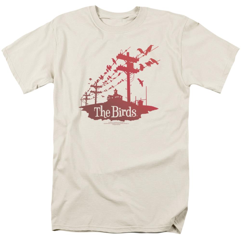 The Birds On A Wire Men's 18/1 Cotton Short-Sleeve T-Shirt