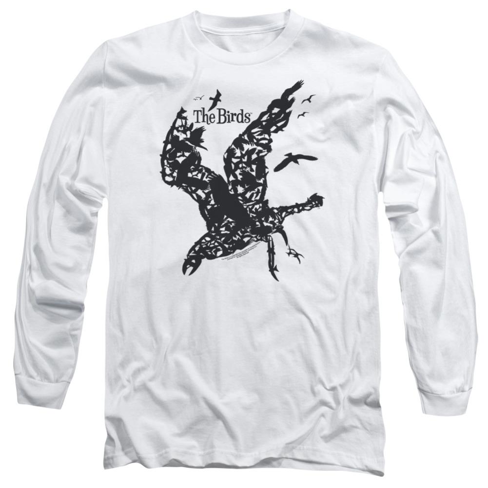 The Birds Title Men's 18/1 Cotton Long-Sleeve T-Shirt