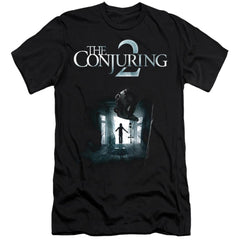 The Conjuring 2 Poster Men's Ultra-Soft 30/1 Cotton Slim Short-Sleeve T-Shirt