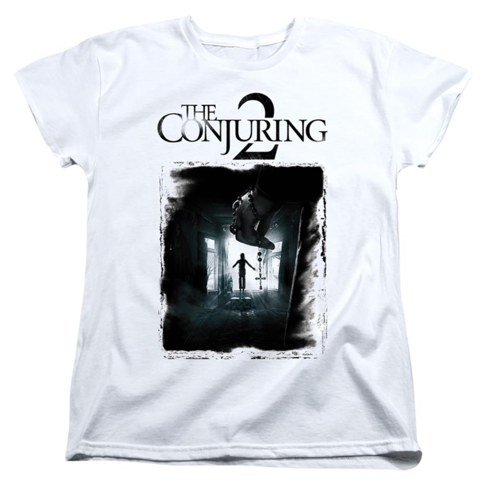 The Conjuring 2 Poster Women's 18/1 Cotton Short-Sleeve T-Shirt