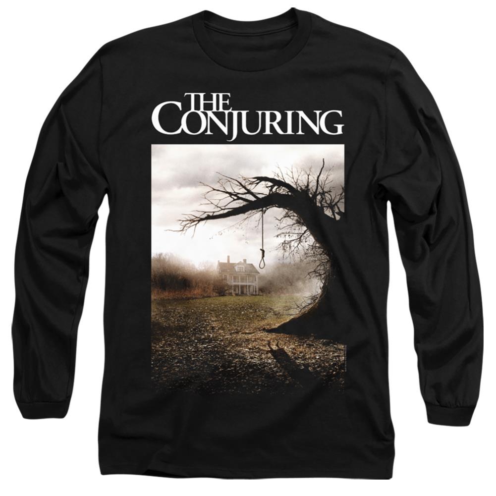 The Conjuring Poster Men's 18/1 Cotton Long-Sleeve T-Shirt