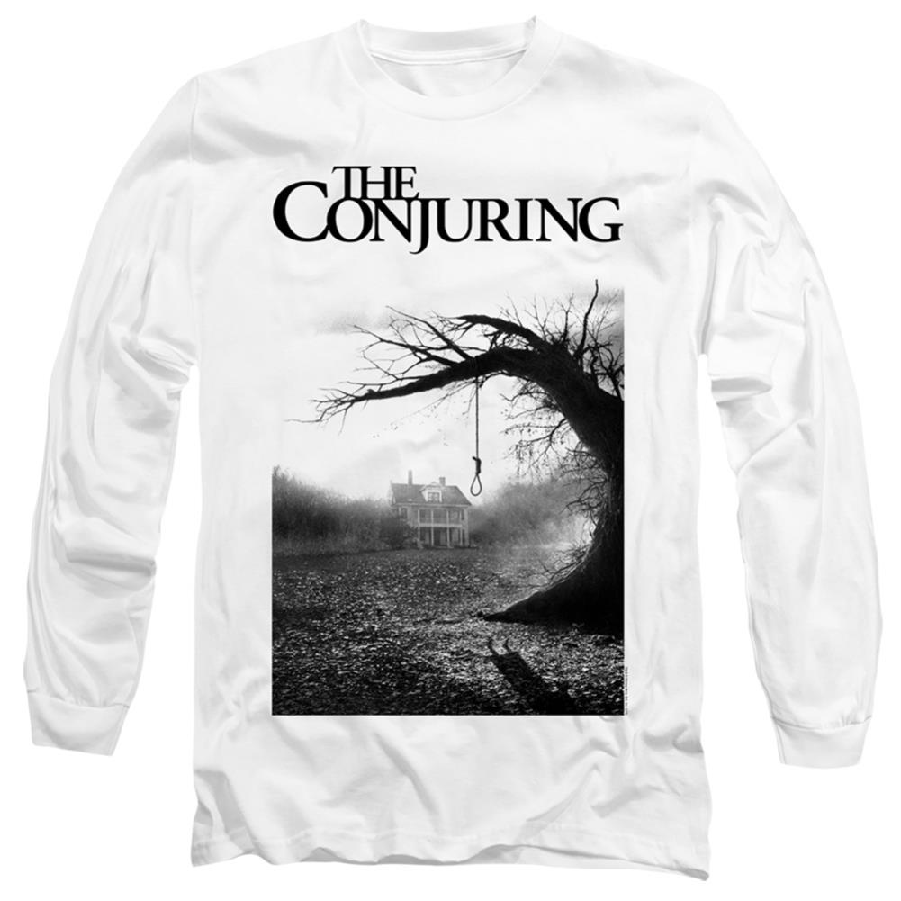The Conjuring Poster Men's 18/1 Cotton Long-Sleeve T-Shirt