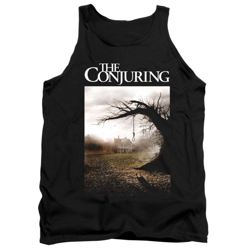 The Conjuring Poster Men's 18/1 Cotton Tank Top