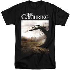 The Conjuring Poster Men's 18/1 Tall Cotton Short-Sleeve T-Shirt