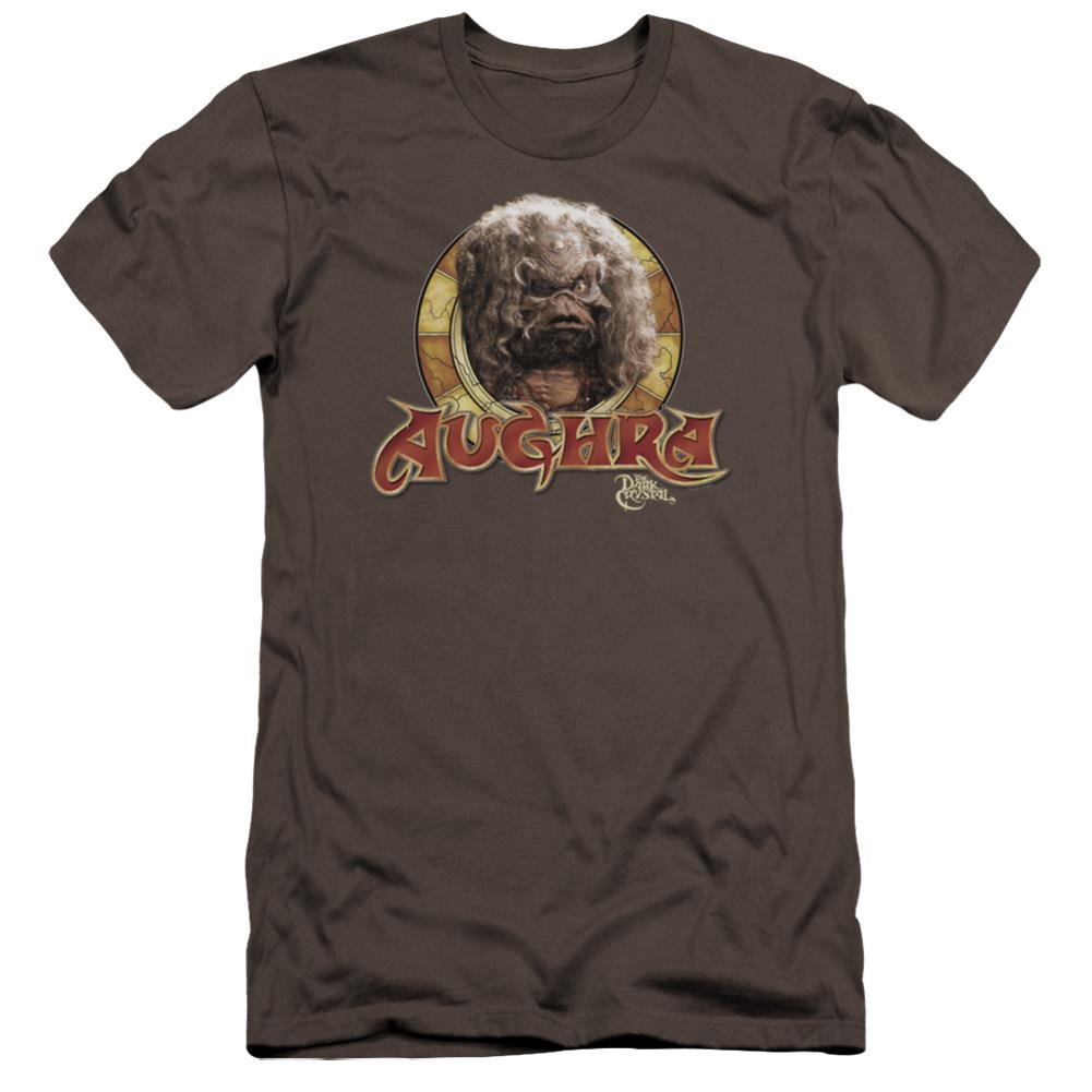 The Dark Crystal Aughra Circle Men's Ultra-Soft 30/1 Cotton Slim Short-Sleeve T-Shirt