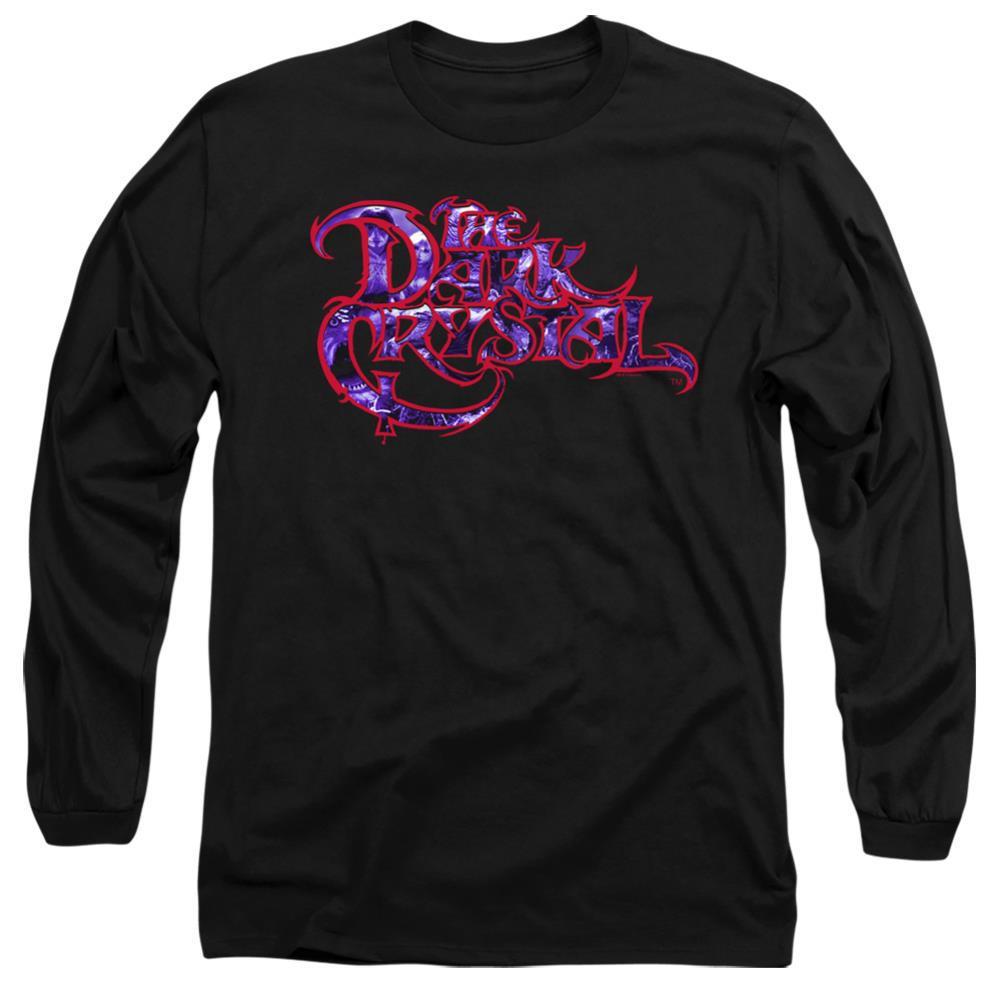 The Dark Crystal Collage Logo Men's 18/1 Cotton Long-Sleeve T-Shirt