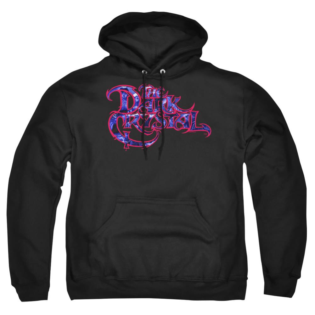 The Dark Crystal Collage Logo Men's Pull-Over 75 25 Poly Hoodie
