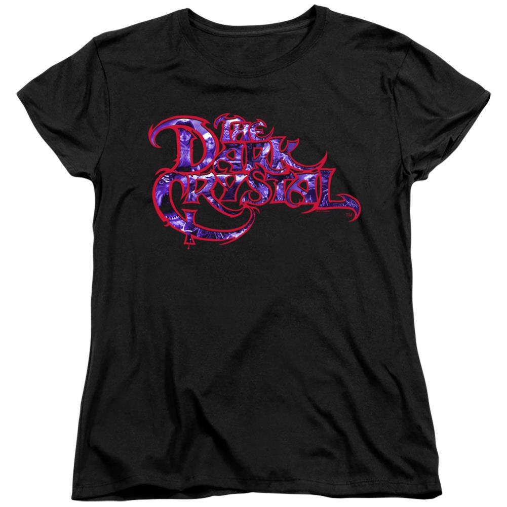The Dark Crystal Collage Logo Women's 18/1 Cotton Short-Sleeve T-Shirt