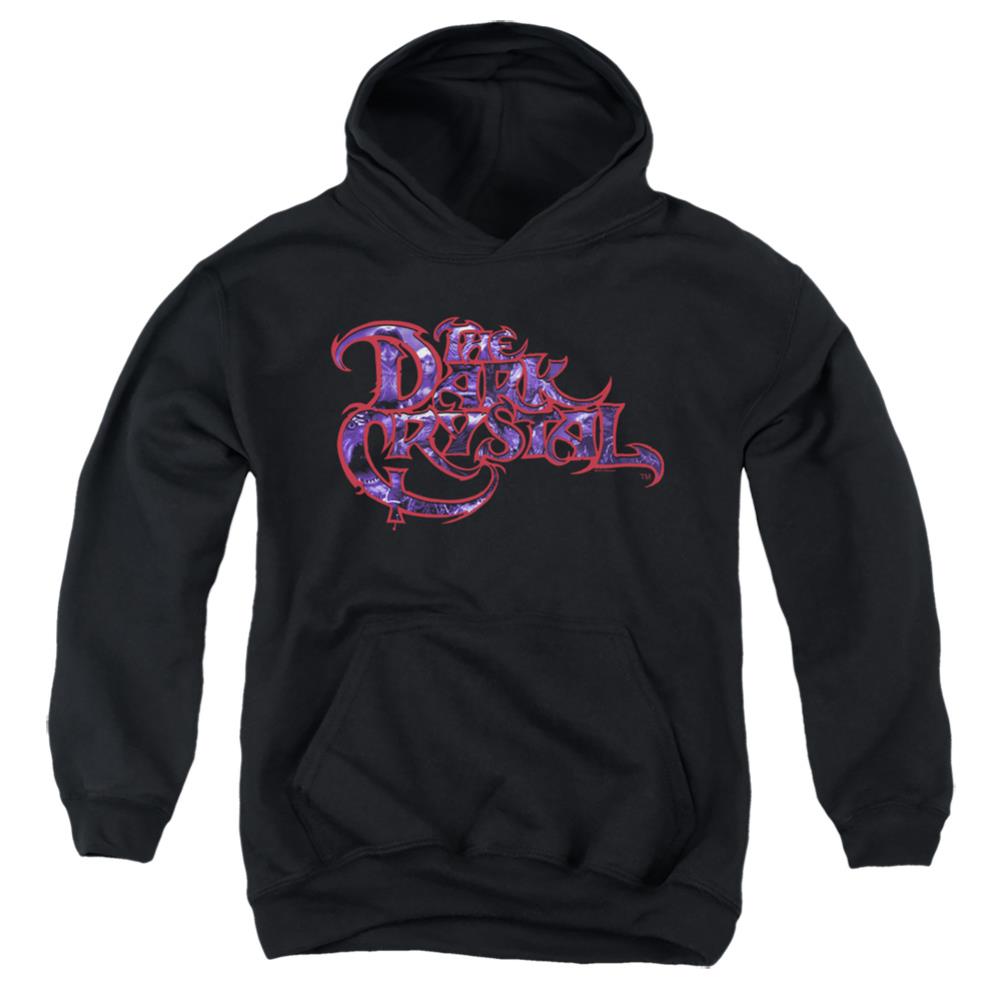 The Dark Crystal Collage Logo Youth Cotton Poly Pull-Over Hoodie