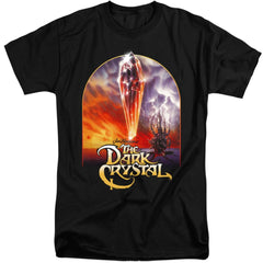 The Dark Crystal Crystal Poster Men's 18/1 Tall Cotton Short-Sleeve T-Shirt