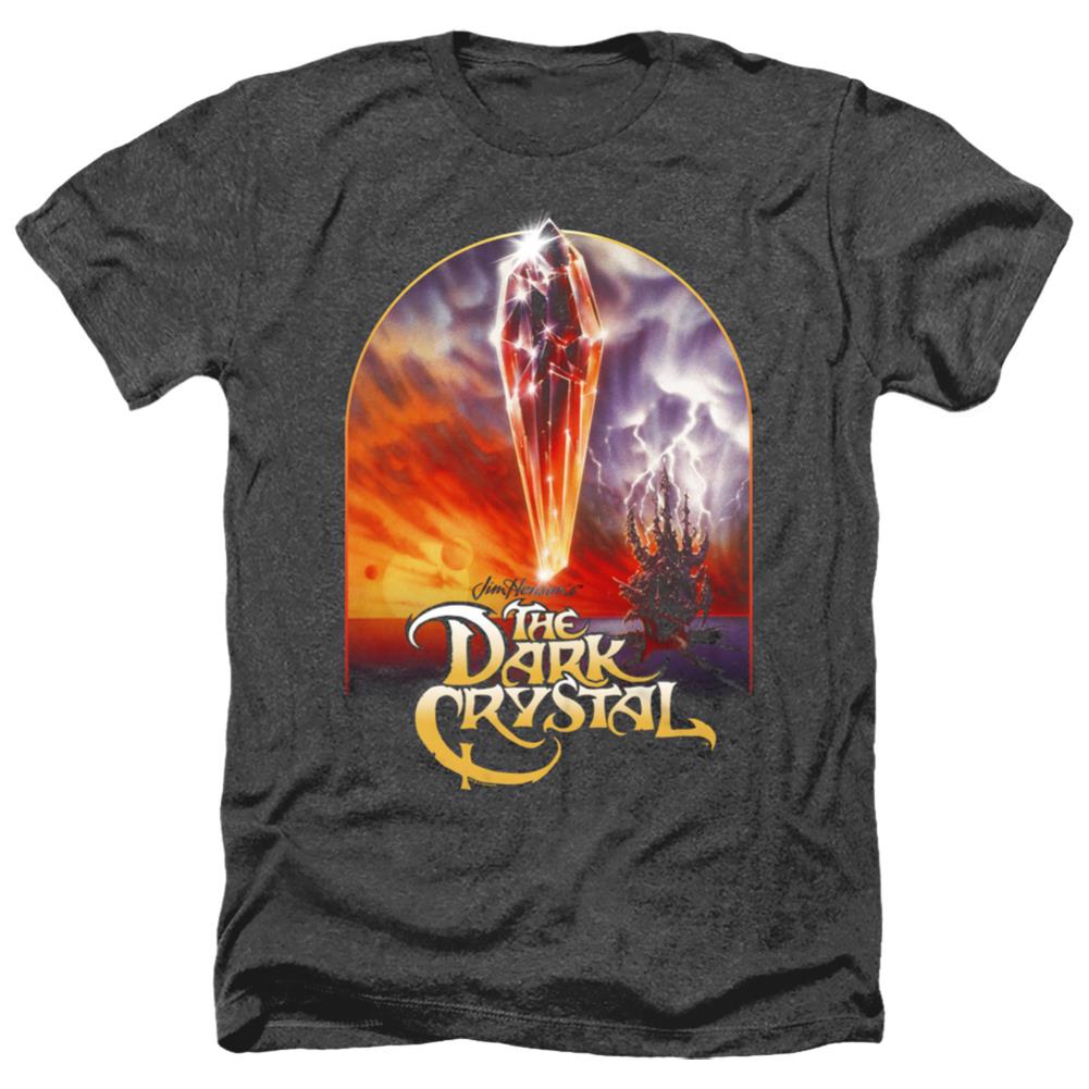 The Dark Crystal Crystal Poster Men's 30/1 Heather 60 40 Poly Short-Sleeve T-Shirt