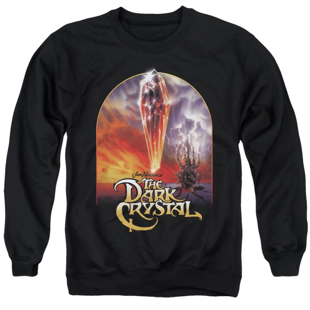 The Dark Crystal Crystal Poster Men's Crewneck 50 50 Poly Long-Sleeve T-Shirt