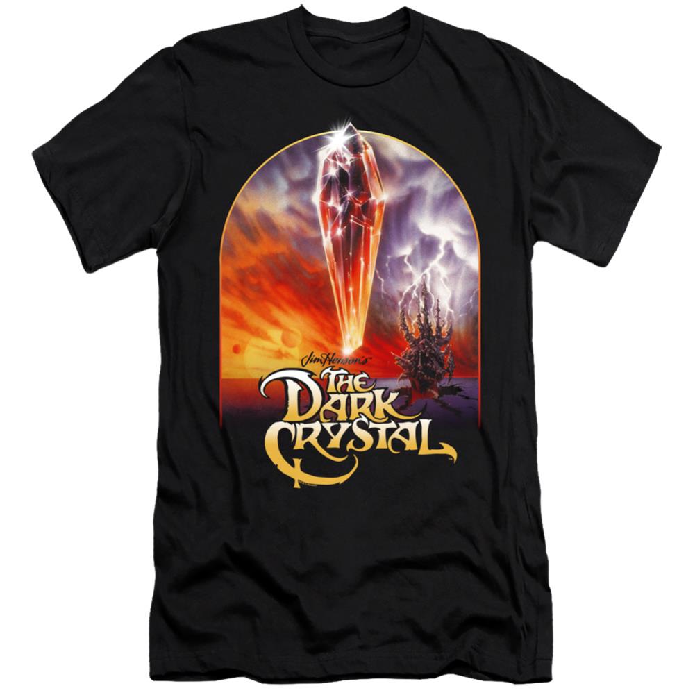 The Dark Crystal Crystal Poster Men's Ultra-Soft 30/1 Cotton Slim Short-Sleeve T-Shirt