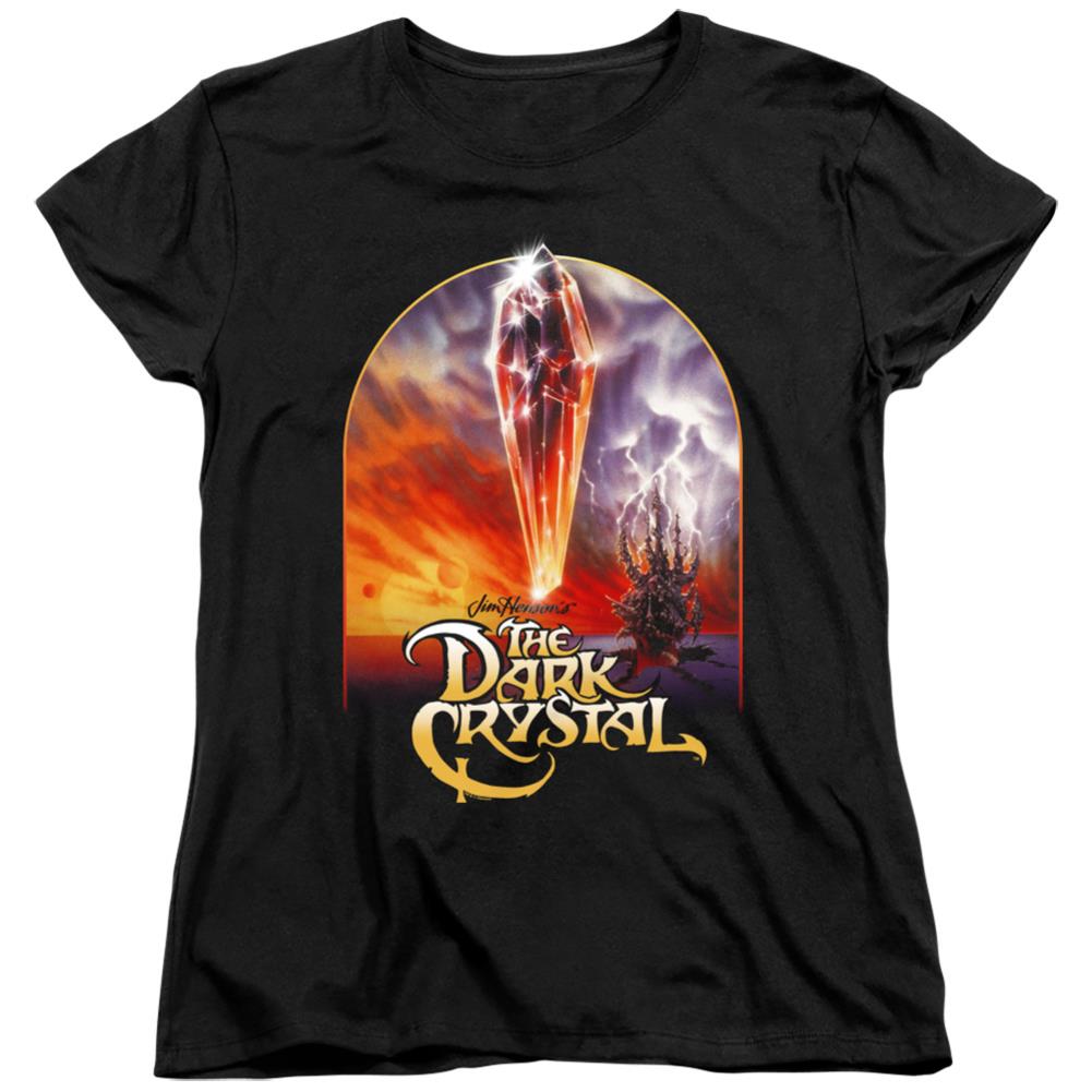 The Dark Crystal Crystal Poster Women's 18/1 Cotton Short-Sleeve T-Shirt