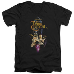 The Dark Crystal Crystal Quest Men's 30/1 Cotton Slim V-Neck T-Shirt