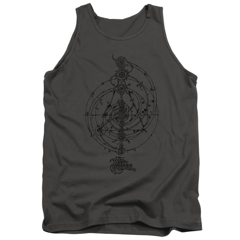 The Dark Crystal Dream Spiral Men's 18/1 Cotton Tank Top