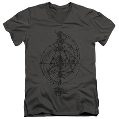 The Dark Crystal Dream Spiral Men's 30/1 Cotton Slim V-Neck T-Shirt